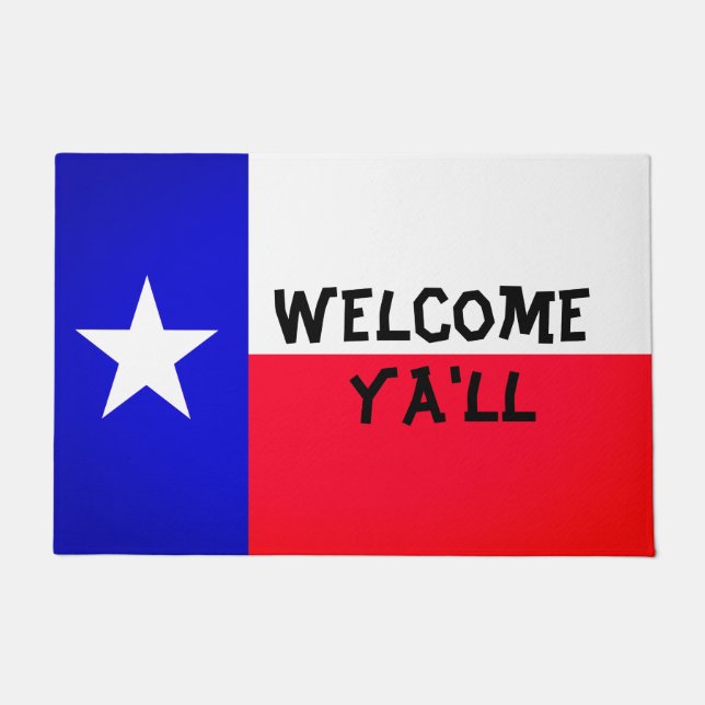 Texas Flag Doormat (Front)