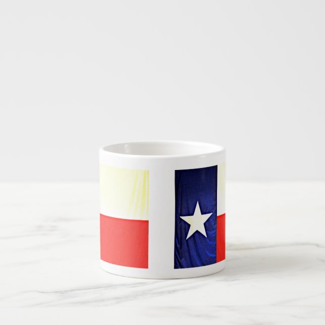 Texas Flag Espresso Mug (Front)