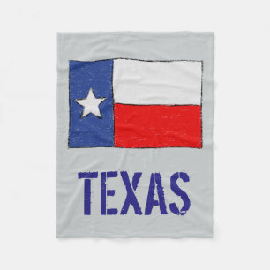 Texas Flag Fleece Blanket