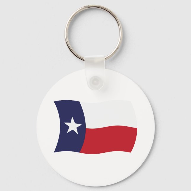 Texas Flag Keychain (Front)