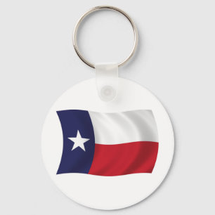 Texas Flag Keychain