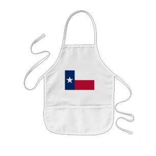 Texas Flag Kids Apron