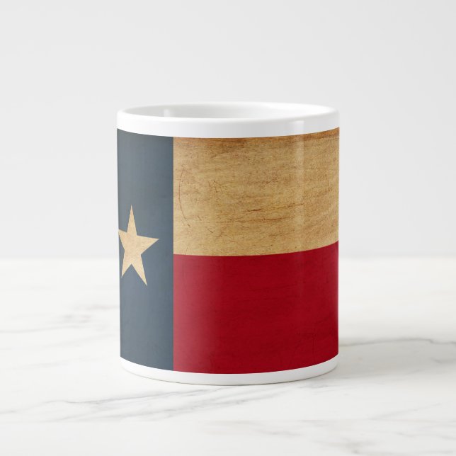 Texas Flag Large Coffee Mug (Front)