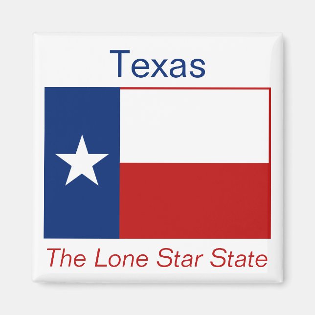Texas Flag Magnet (Front)