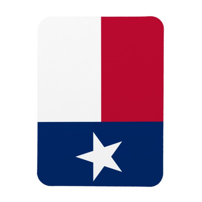 Texas flag magnet (Vertical)