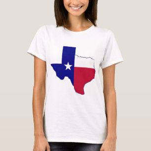 Texas Flag Map T-Shirt