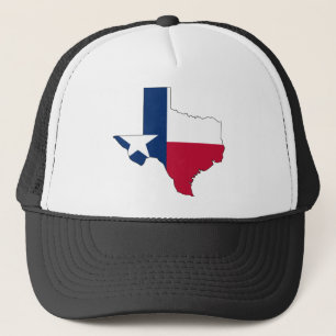 Texas Flag Map Trucker Hat