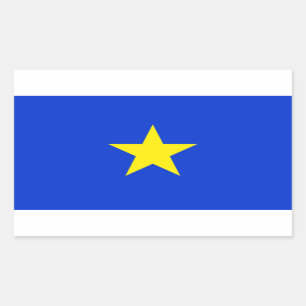 Texas, Flag of Texas (1836–1839) Rectangular Sticker