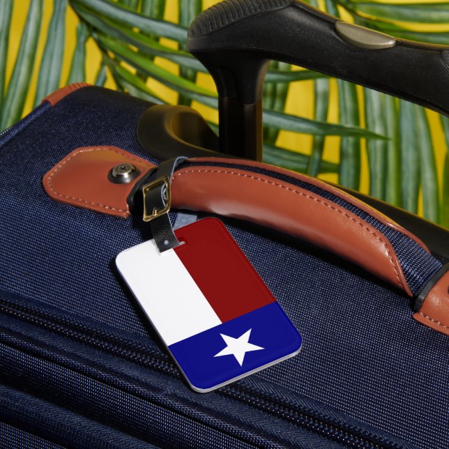 Texas: Flag of Texas Luggage Tag (Front Insitu 1)