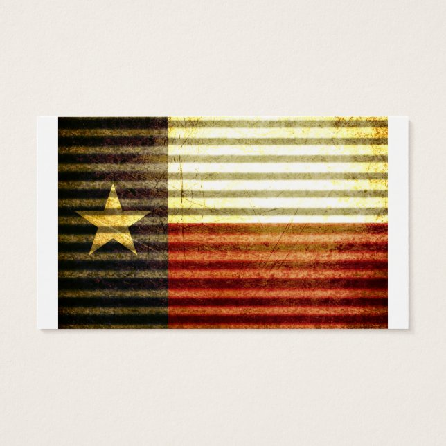 Texas Flag Old Tin Roof gear (Back)