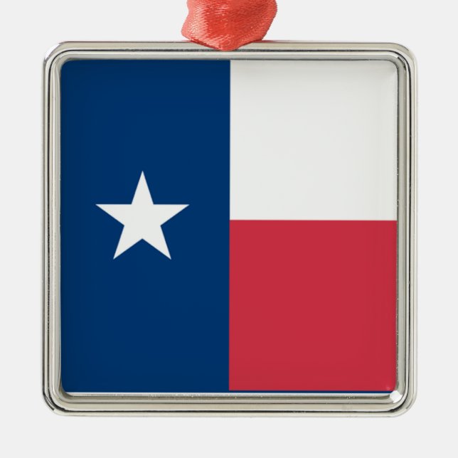 Texas Flag Ornament (Front)