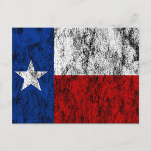texas flag postcard