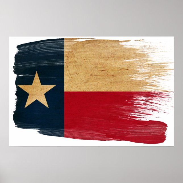 Texas Flag Posters (Front)