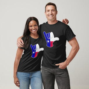 Texas flag Shaka T-Shirt