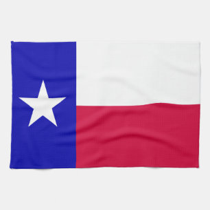 Texas Flag Tea Towel