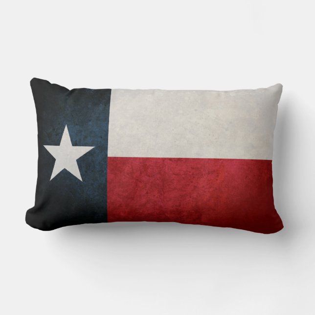 Texas Flag; Texan; Lumbar Cushion (Front)