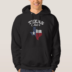 Texas Flag Texan Women Girls Texas Chica Proud Tex Hoodie