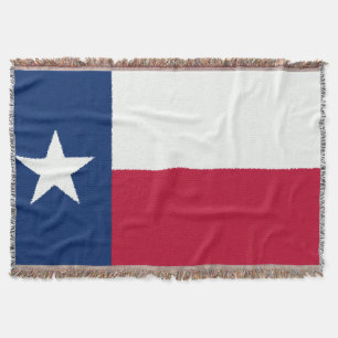 Texas Flag throw blanket