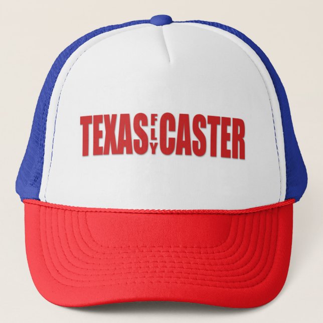Texas Fly Caster Patriot Trucker Hat (Front)