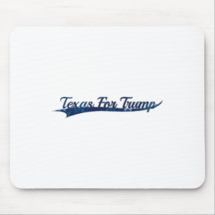 Texas For Trump Political Conservative Vintage Var Mouse Pad