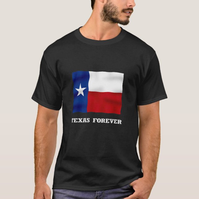 TEXAS FOREVER - Basic Dark T-Shirt (Front)