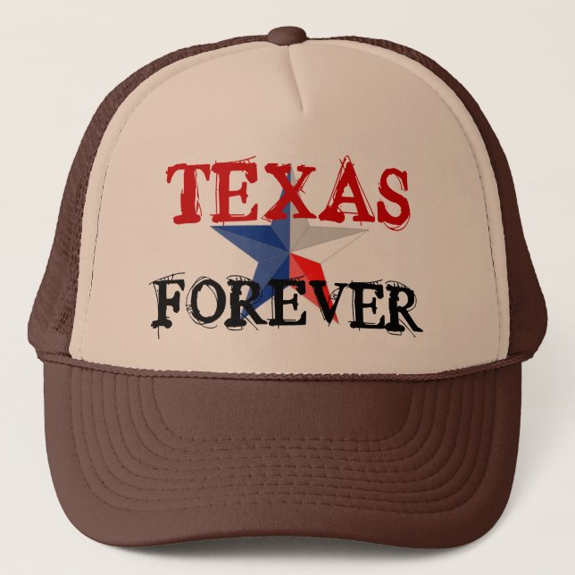 TEXAS FOREVER TRUCKER HAT (Front)