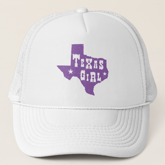 Texas Girl Trucker Hat (Front)
