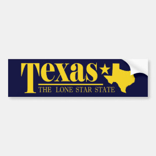 Texas Gold Bumper Sticker