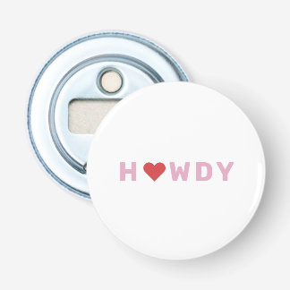 Texas H♥WDY Gift Bottle Opener