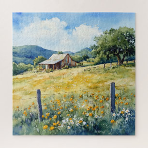 Texas Hill Country Jigsaw Puzzle