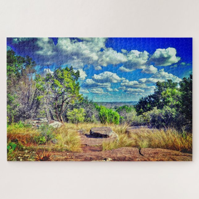 Texas Hill Country  Jigsaw Puzzle (Horizontal)