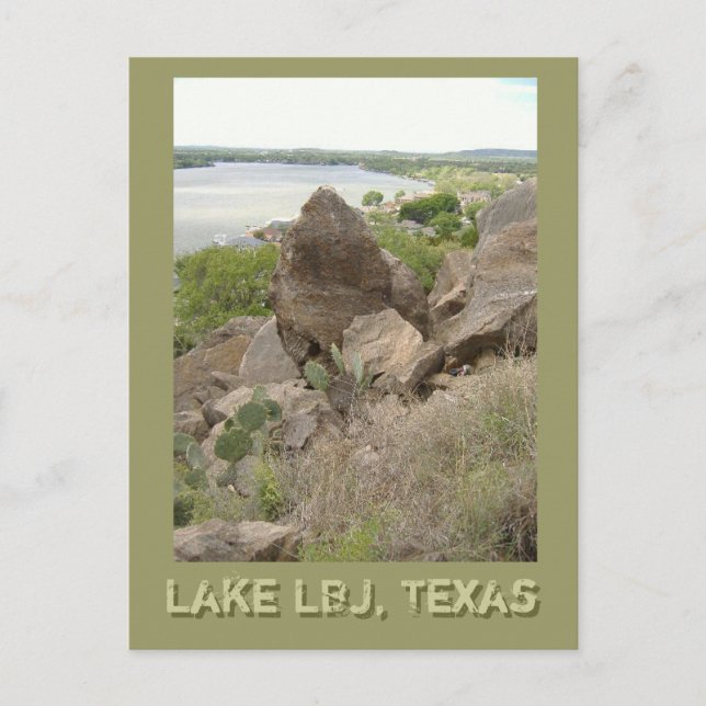 Texas Hill Country Postcard (Front)