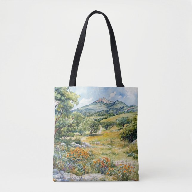 Texas Hill Country Tote Bag (Front)