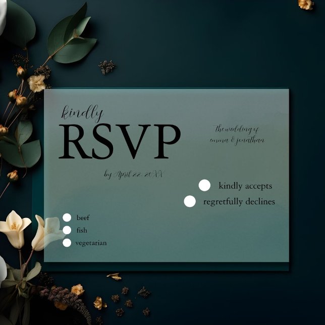 Texas Hill Country Wedding RSVP Card (Creator Uploaded)