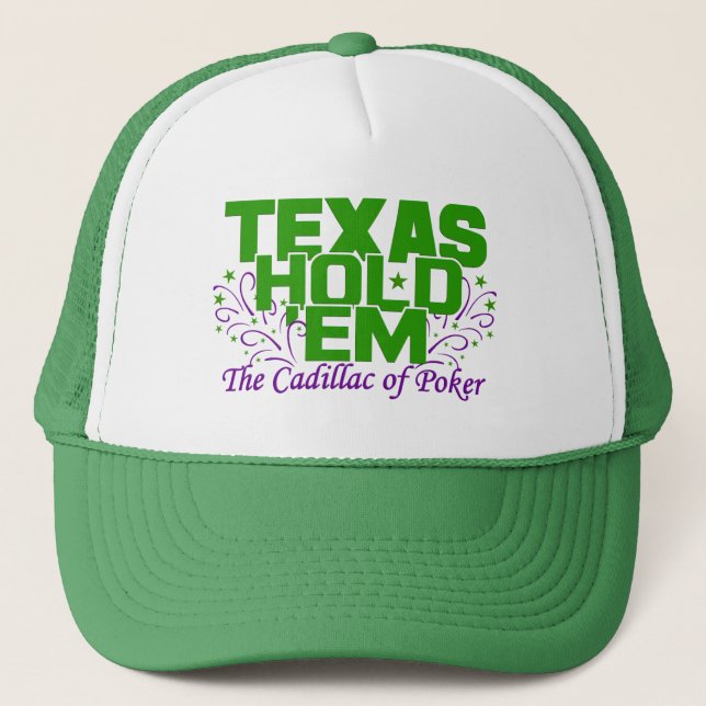 Texas Hold 'Em hat (Front)