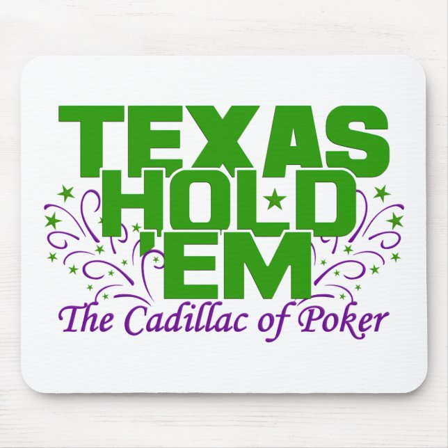 Texas Hold 'Em mousepad (Front)