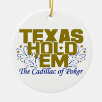 Texas Hold 'Em ornament