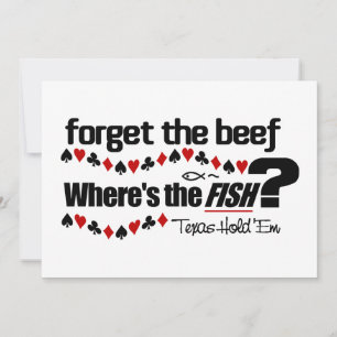 Texas Hold'Em invitation