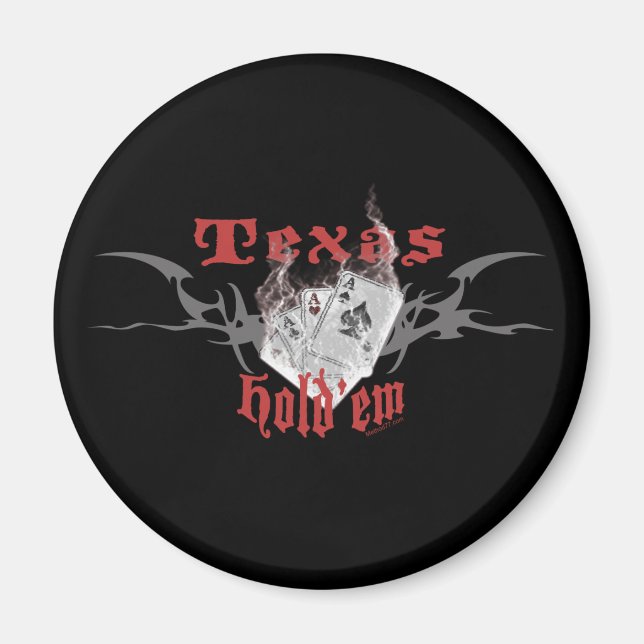 Texas Hold'em Magnet (Front)