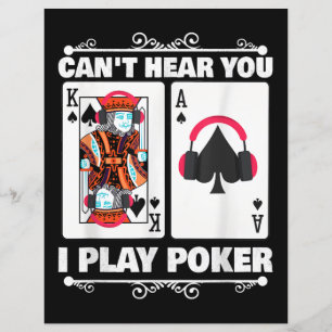 Texas Holdem Poker Cant Hear You I Play Poker
