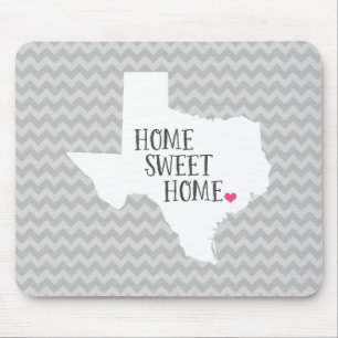 Texas Home State Chevron Mouse Pad