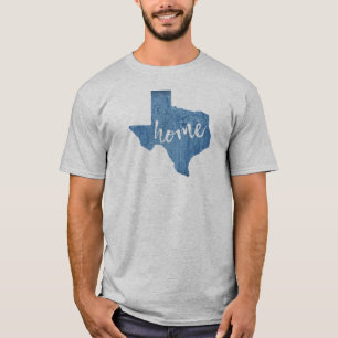 Texas Home Wood Grain T-Shirt