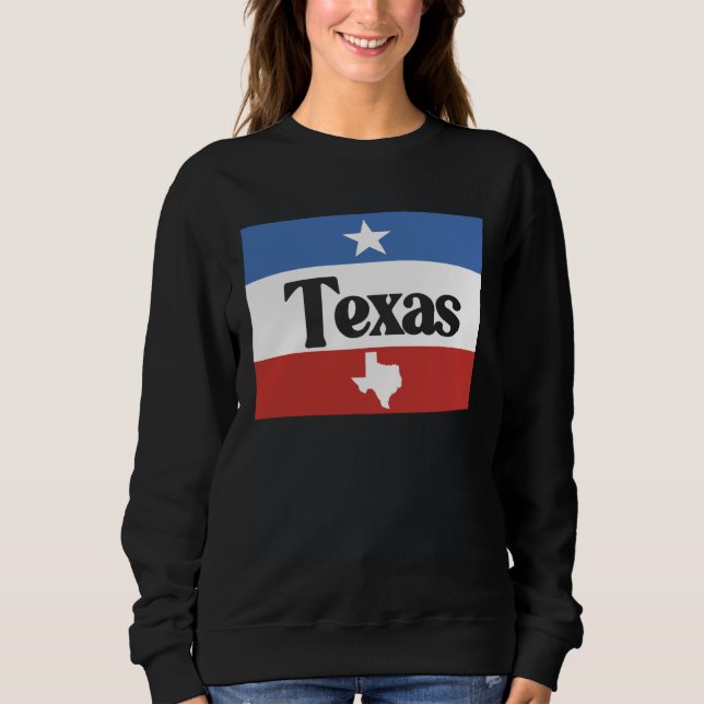 Texas Huston Longhorn Rodeo Alamo San Antonio Howd Sweatshirt (Front)