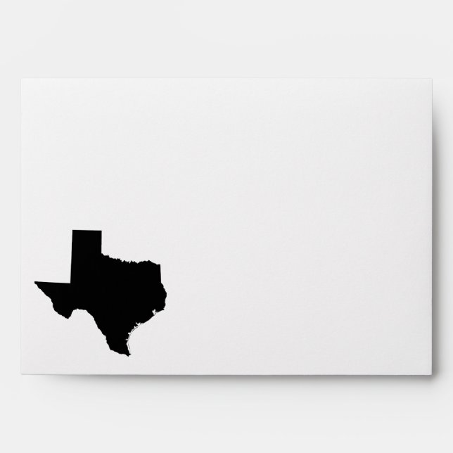 Texas in Black and White Envelopes (Front)