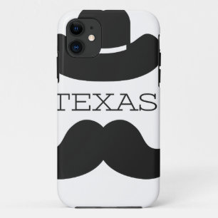 Texas in White iPhone 11 Case