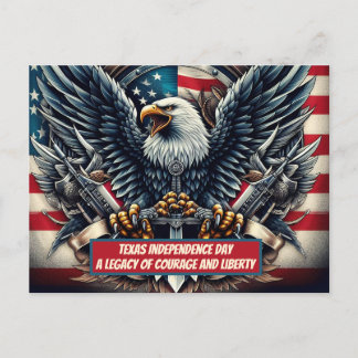 Texas Independence A Legacy of Courage and Liberty Postcard