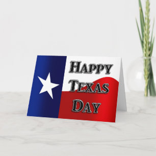 Texas Independence Day Card