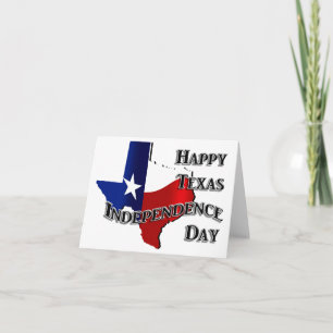 Texas Independence Day Card