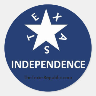 Texas Independence Sticker