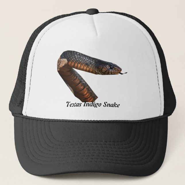 Texas Indigo Snake Trucker Hat (Front)